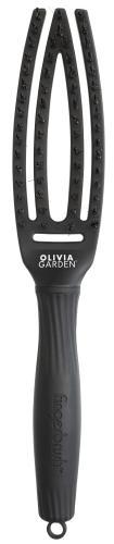 Olivia Garden Fingerbrush Combo Full Black Small (Kammen), Nieuw, Verzenden