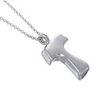 Ketting met hanger - 18 karaat Witgoud