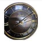 Staande klok - hilbink - Messing, marmere structuur -