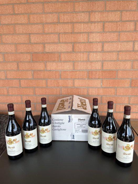 2020 Vietti, Barolo Castiglione - Piëmont DOCG - 6 Flessen, Verzamelen, Wijnen