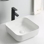 SALE - Jarvo 39 - Mat wit - Waskom -  -  - Keramiek -, Ophalen of Verzenden, Nieuw