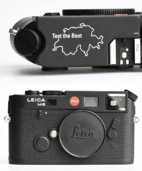 Leica M6 Test the Best   **Collectors item*; only 40!!!, Verzamelen, Foto-apparatuur en Filmapparatuur