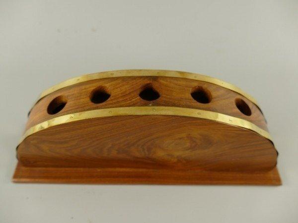 Wandelstok - Hout, Messing, Antiquités & Art, Curiosités & Brocante