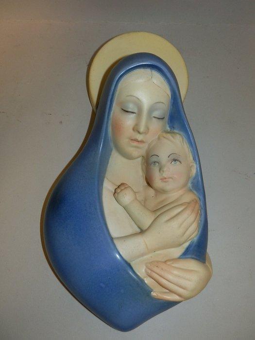 Lenci - Figuur - Madonna da appendere - Keramiek, Antiek en Kunst, Antiek | Boeken en Manuscripten