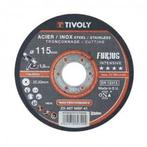 Tivoly disque furius - acier & inox ø115mm - ø22,2mm, Bricolage & Construction