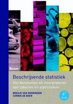 Beschrijvende statistiek 9789089539823 Bregje van Groningen, Boeken, Verzenden, Gelezen, Bregje van Groningen
