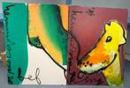Herman Brood (1946-2001) - Bef King tweeluik origineel, Antiek en Kunst