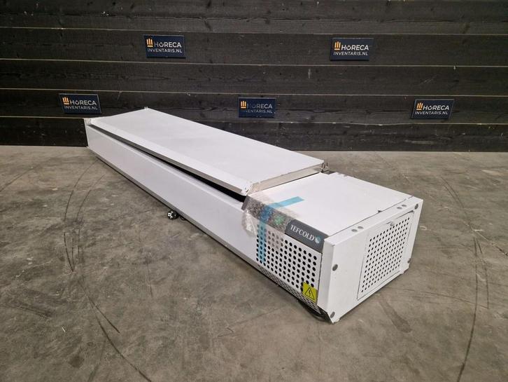 Opzetkoelvitrine | Tefcold | deksel | 180 cm | 230V, Articles professionnels, Horeca | Équipement de cuisine