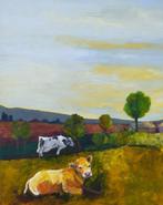 Copo - Les vaches, Antiek en Kunst, Kunst | Schilderijen | Modern