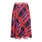 Frogbox • geruite midi rok • 36, Kleding | Dames, Verzenden, Nieuw, Roze, Maat 36 (S)