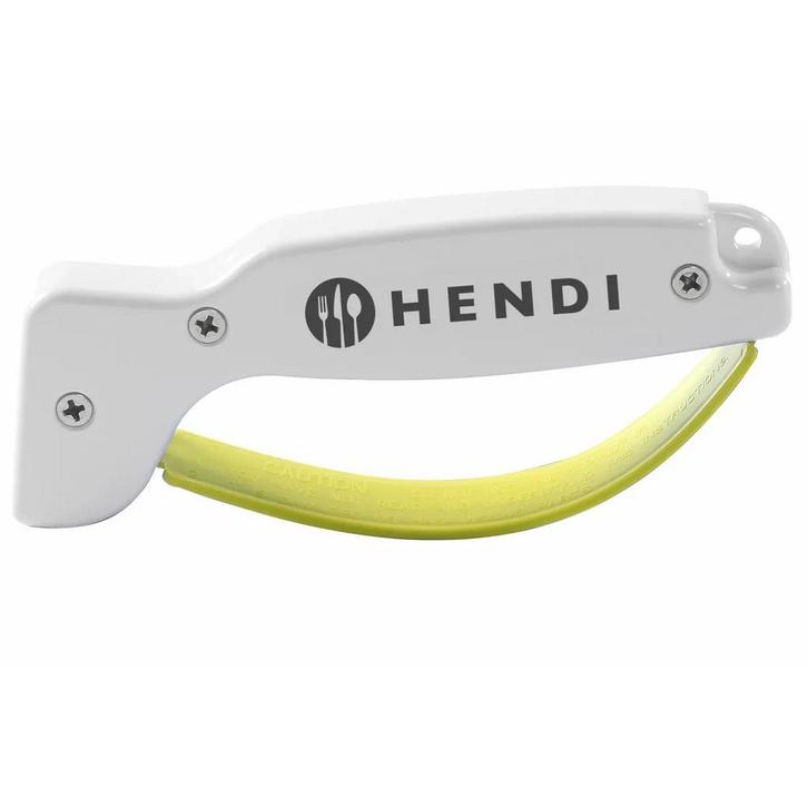Messenslijper | Handmatig | Wit | 140x15x65(h)mm HENDI, Zakelijke goederen, Horeca | Keukenapparatuur, Nieuw in verpakking, Verzenden