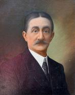 Hubert Bogaerts (1869 - 1934) - Statig mannen portret, Antiek en Kunst