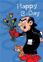 De Smurfen Happy B-Day Gargamel Postkaart, Collections, Ophalen of Verzenden