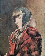 Edoardo Tofano (1838-1920) - Popolana, Antiek en Kunst