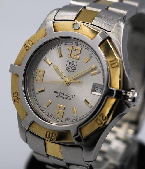 TAG Heuer - Link Professional 18K Gold - WN1153 - Homme -, Bijoux, Sacs & Beauté, Montres | Hommes