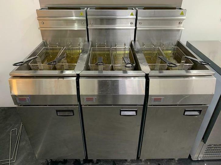 NIEUW! Gasfriteuse | 21 liter, Zakelijke goederen, Horeca | Keukenapparatuur, Gebruikt, Fornuis, Frituur en Grillen, Ophalen of Verzenden