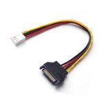 SATA Male To 4-Pin Floppy FDD Female Chain Sync Cable