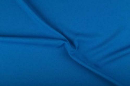 Texture waterblauw - Polyester stof 10m op rol - Actieprijs!, Hobby en Vrije tijd, Stoffen en Lappen, 120 cm of meer, 200 cm of meer