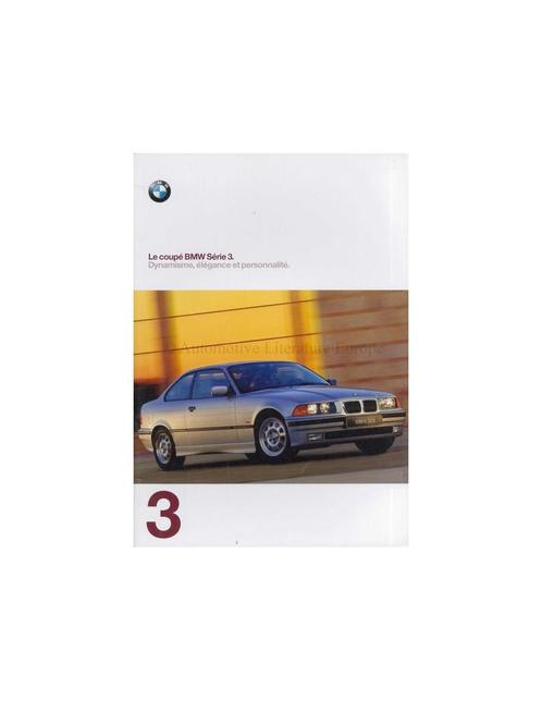 1997 BMW 3 SERIE COUPE BROCHURE FRANS, Boeken, Auto's | Folders en Tijdschriften