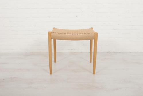 Vintage ottoman | Niels Otto Moller | Eiken | Model 80A, Huis en Inrichting, Stoelen, Ophalen of Verzenden