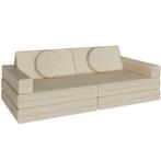 tectake Speelbank Lilly, 8-delig, met slaapfunctie - 120 cm,, Verzenden, Nieuw