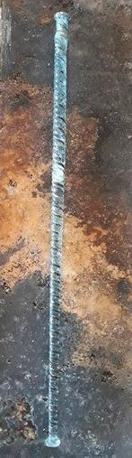 Oud-Romeins Glas Prachtige iriserend-blauwe roerstaaf - 20, Verzamelen