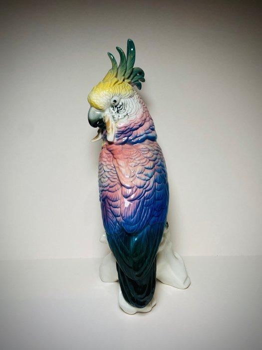 Karl Ens, Volkstedt - Figurine - Parrot - Porcelaine, Antiquités & Art, Antiquités | Verre & Cristal