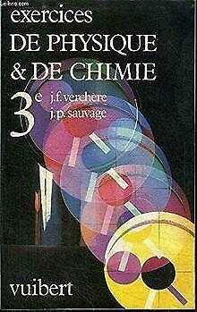 Exercices de physique et de chimie  Sauvage, Jean-Paul  Book, Livres, Livres Autre, Envoi