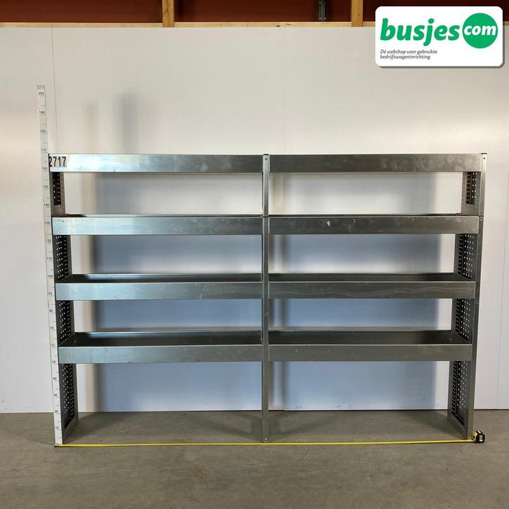 Aluca bedrijfswageninrichting 2480x320x1700mm (2717), Auto-onderdelen, Overige Auto-onderdelen, Gebruikt, Verzenden