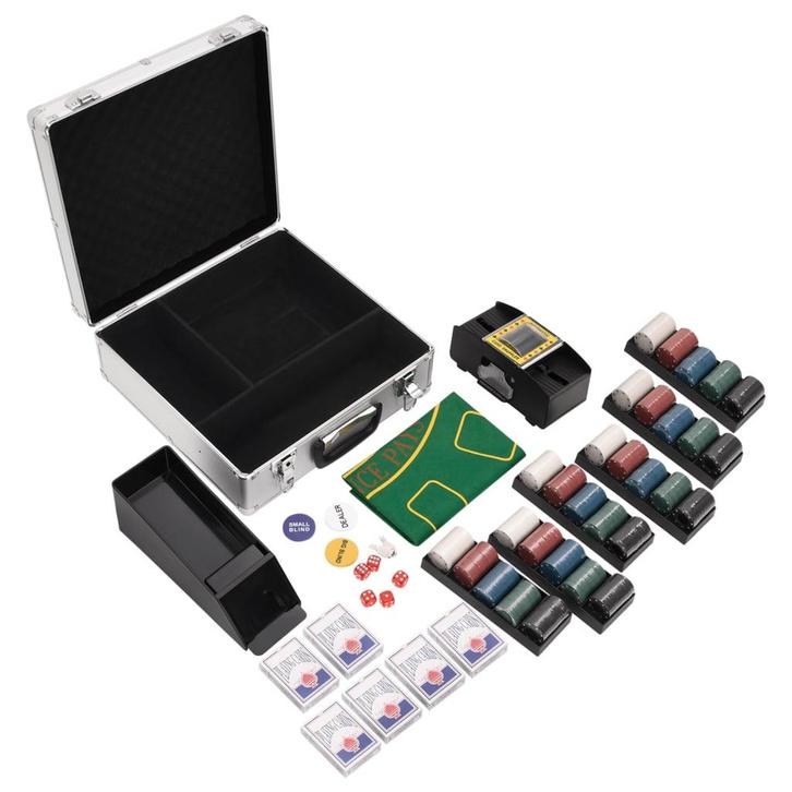vidaXL 600-delige Pokerset 4 g, Hobby & Loisirs créatifs, Jeux de société | Jeux de cartes, Envoi