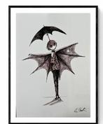 Tim Burton - Senza titolo, stampa ufficiale firmata