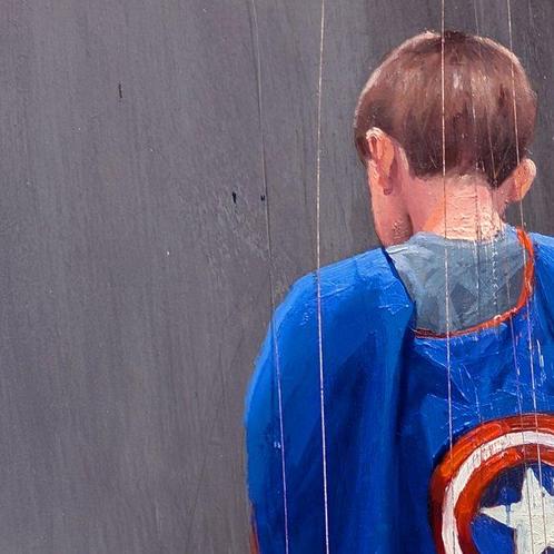 Matt Lambert (1981) - Time Out, Antiek en Kunst, Kunst | Schilderijen | Modern