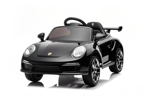 Elektrische kinderauto - Ruf - zwart - met Bluetooth en a..., Kinderen en Baby's, Speelgoed | Buiten | Accuvoertuigen, Nieuw, Ophalen of Verzenden
