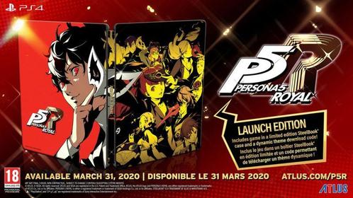 Persona 5 Royal-Launch Edition (PlayStation 4) Gebruikt, Games en Spelcomputers, Games | Sony PlayStation 4, Ophalen of Verzenden