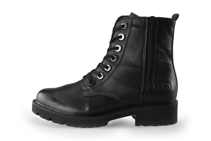 Remonte Veterboots in maat 37 Zwart | 5% korting, Kleding | Dames, Schoenen, Zwart, Zo goed als nieuw, Overige typen, Verzenden