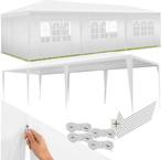 Partytent - 9x3m - Paviljoen - Opvouwbaar - Wit - Tectake®, Tuin en Terras, Verzenden, Nieuw