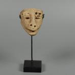 Maya Aardewerk Pottery head - 3.5 cm