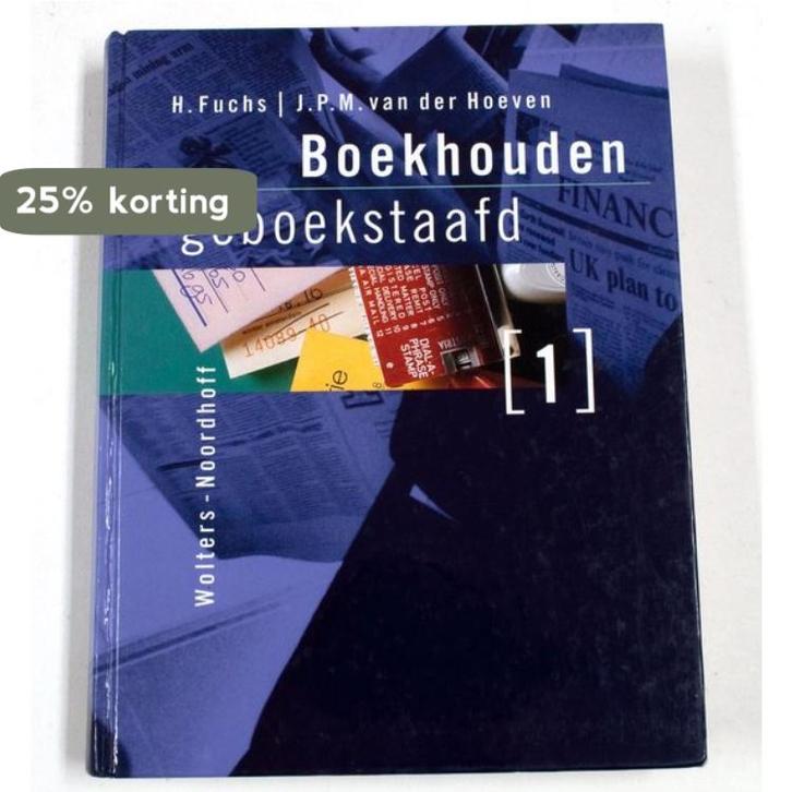 BOEKH GEBOEKST 1 9789001403843 HOOGH/FUCHS, Livres, Livres scolaires, Envoi