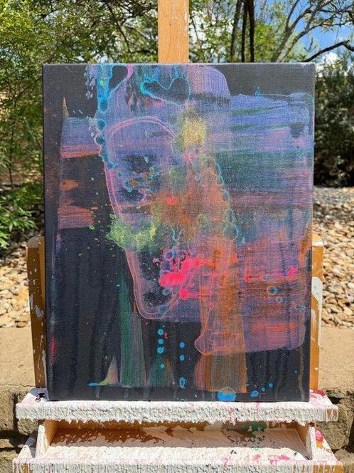 Karl Lagasse (1981) - FACE 5793 - No reserve, Antiek en Kunst, Kunst | Schilderijen | Modern