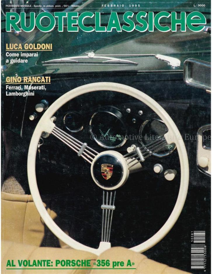 1995 RUOTECLASSICHE MAGAZINE 81 ITALIAANS, Boeken, Auto's | Folders en Tijdschriften, Ophalen of Verzenden