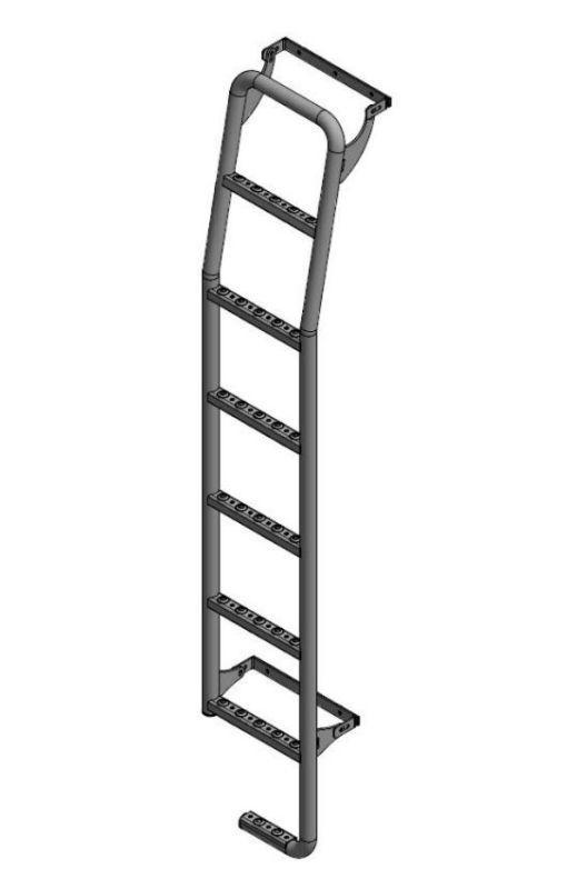 RVS deurladder Ford Transit Custom 2012-2023  Equinox, Autos : Divers, Accessoires de voiture, Envoi