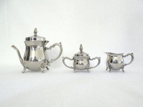 Engels Silver Plated. - Koffieservies (4) - Verzilverd -, Antiek en Kunst, Antiek | Meubels | Tafels