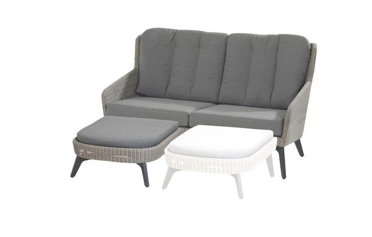 4 Seasons Outdoor Luxor 2,5-zits loungebank met 1 of 2, Tuin en Terras, Tuinsets en Loungesets
