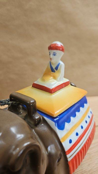 Mosa Maastricht - Theepot - elephant - Porselein - Mosa, Antiek en Kunst, Antiek | Glaswerk en Kristal