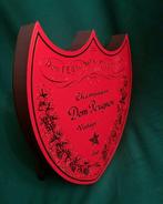 Tribute to Dom Perignon Champagne , dark red label -