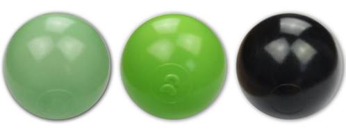 Ballenbak ballen 500 stuks 7cm, lichtgroen, groen, zwart, Kinderen en Baby's, Speelgoed | Babyspeelgoed, Nieuw, Ophalen of Verzenden