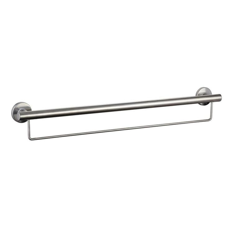 Wandbeugel RVS met handdoekrek 90 cm, Diversen, Verpleegmiddelen, Ophalen of Verzenden