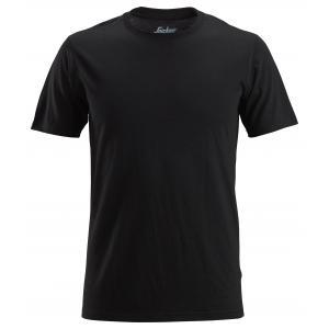 Snickers 2527 wollen t-shirt - 0400 - black - maat xs, Bricolage & Construction, Vêtements de sécurité