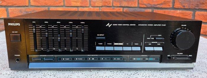 Philips - FA567 Solid state geïntegreerde versterker, TV, Hi-fi & Vidéo, Radios