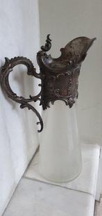 Karaf - Glas, Verzilverd